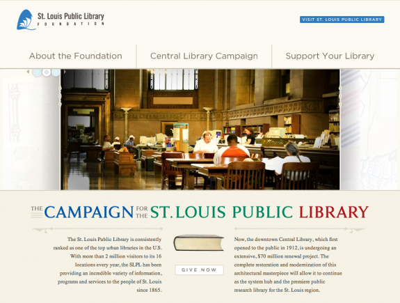 Library Foundation site