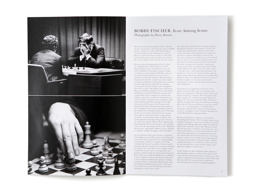 2012 ~ Chess Magazine Black and White