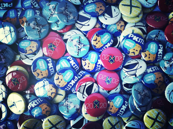 Buttons made for every PK Night