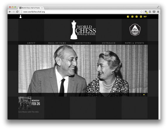 World Chess Hall of Fame Website