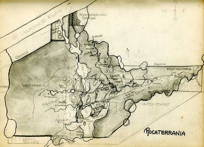 Rocaterrania Map