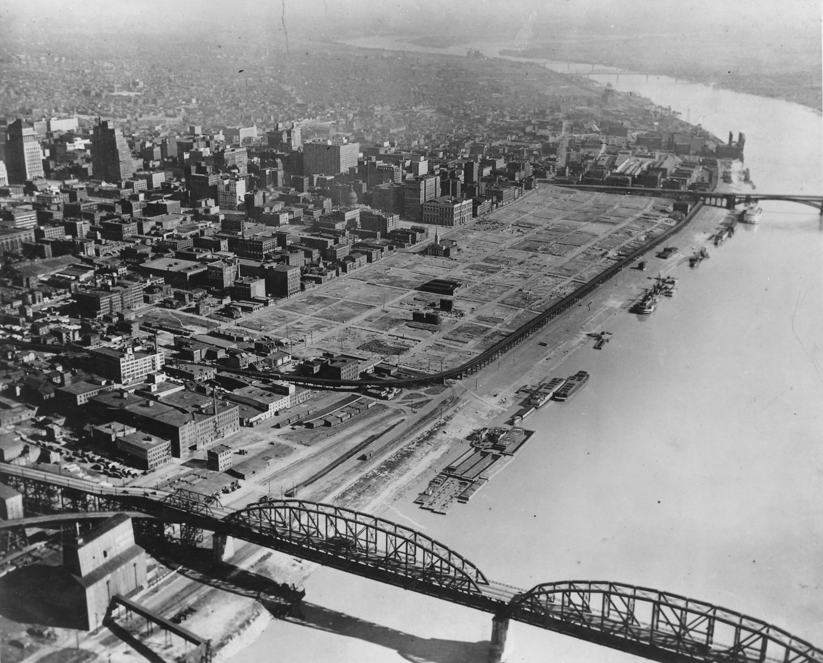 St. Louis Riverfront 1942