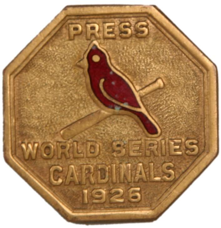 Press button Cardinals 1926