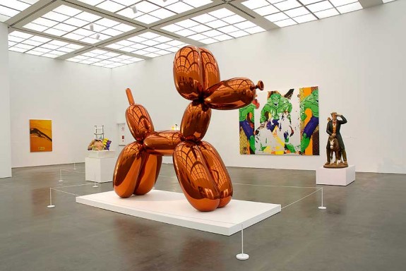 Jeff Koons retrospective at the Whitney