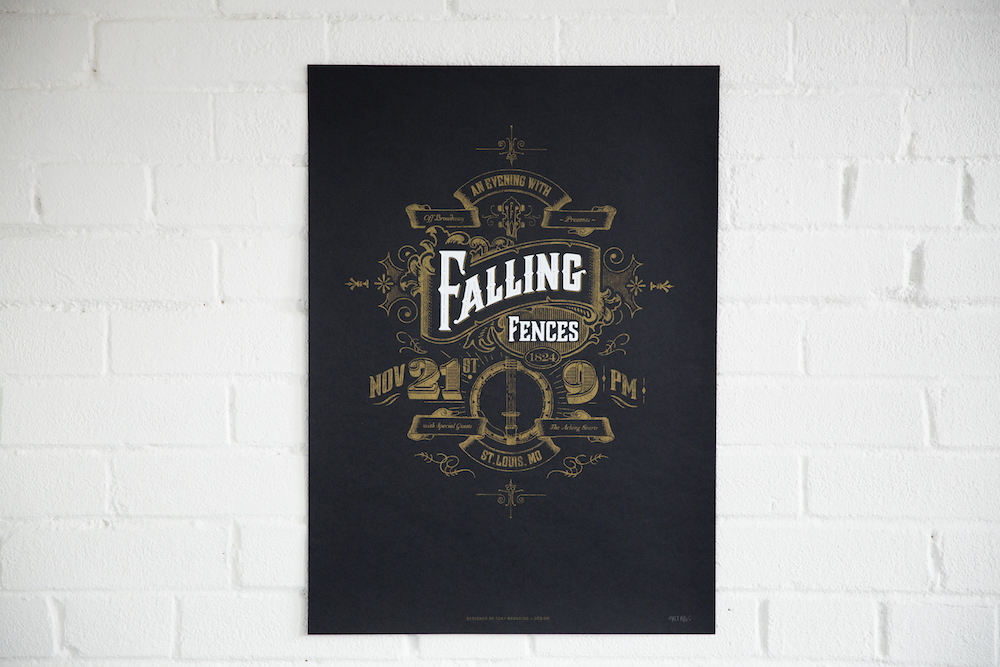Falling Fences Poster