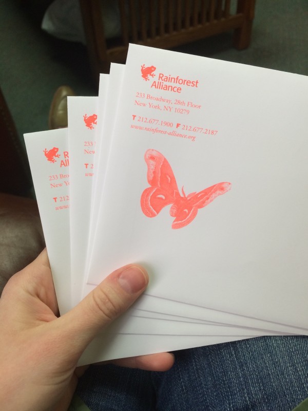 RA invitation envelope – TOKY