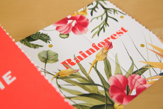 Rainforest Alliance Save the Date Closeup