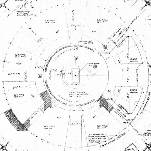 Priory chapel floor plan