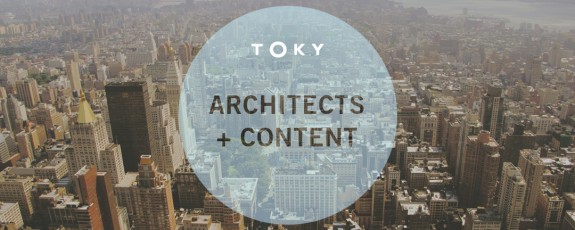 Content Strategy for Architects by TOKY
