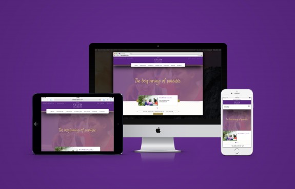 Salem Academy Website by TOKY