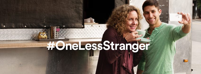 Airbnb One Less Stranger campaign