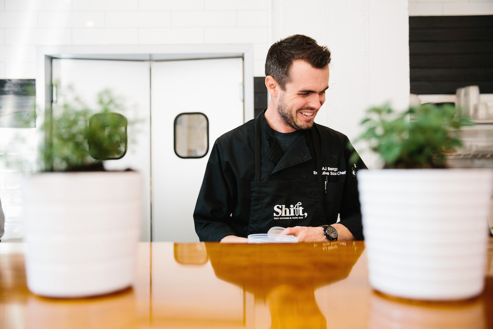 Shift, Test Kitchen & Takeout Chef AJ Benga