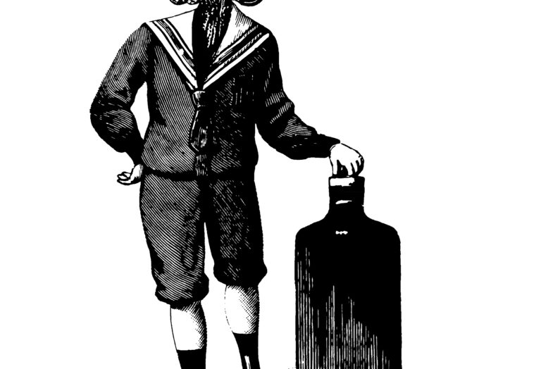 Victorian kid | Antique Design Illustrations