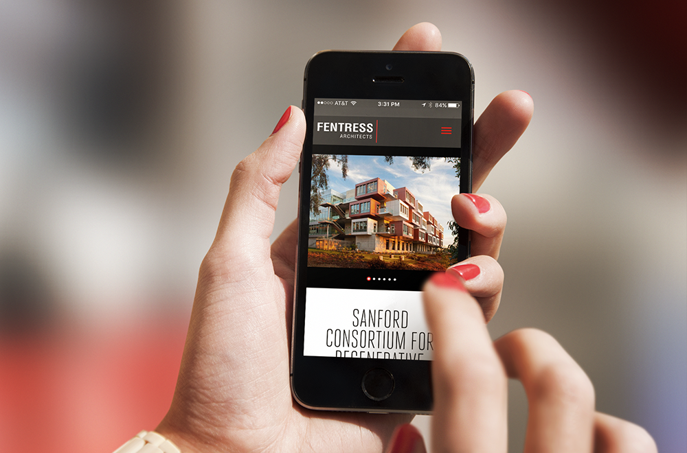 Fentress Architects Website Mobile by TOKY