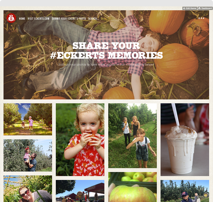 Eckert’s Apple Season with a Brand New Site