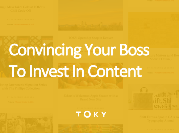 SMPS Webinar: Convincing Your Boss to Invest in Content