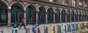 Typographics Signage
