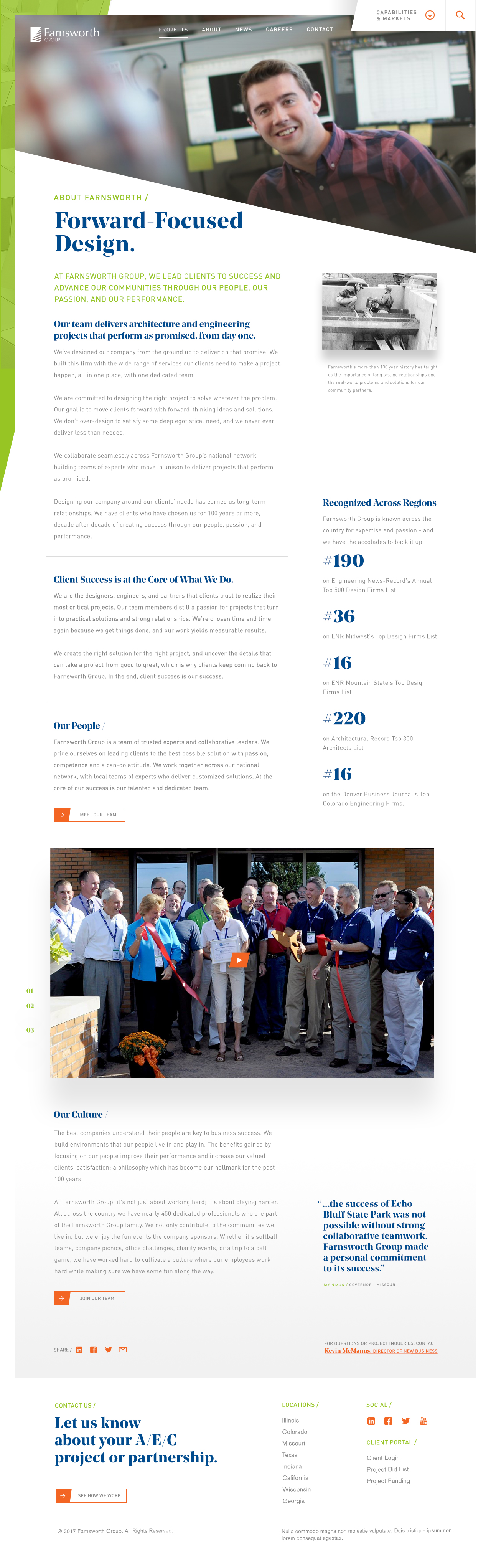 Farnsworth Group home page