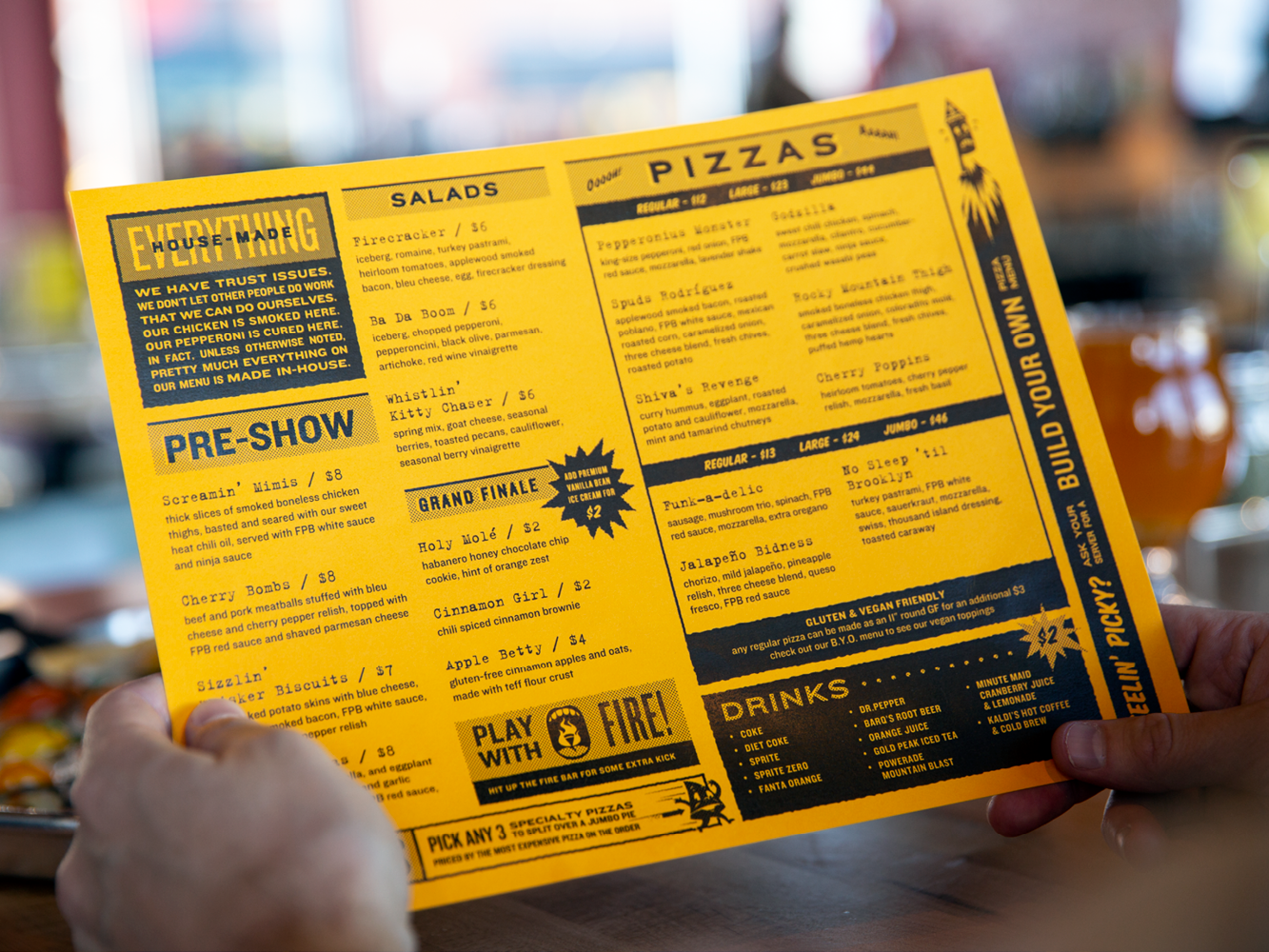 Photo of Firecracker Pizza Menu