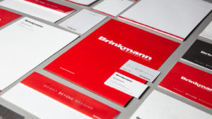 Aerial shot of Brinkmann Constructors brand materials