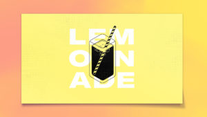 Drink Poster: Lemonade