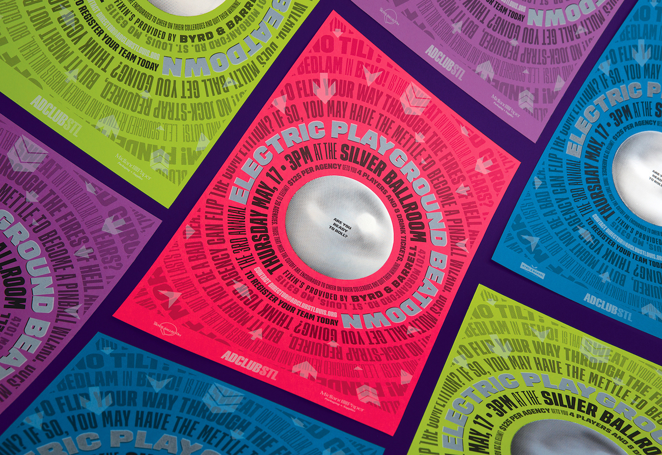 Adclub Pinball Poster