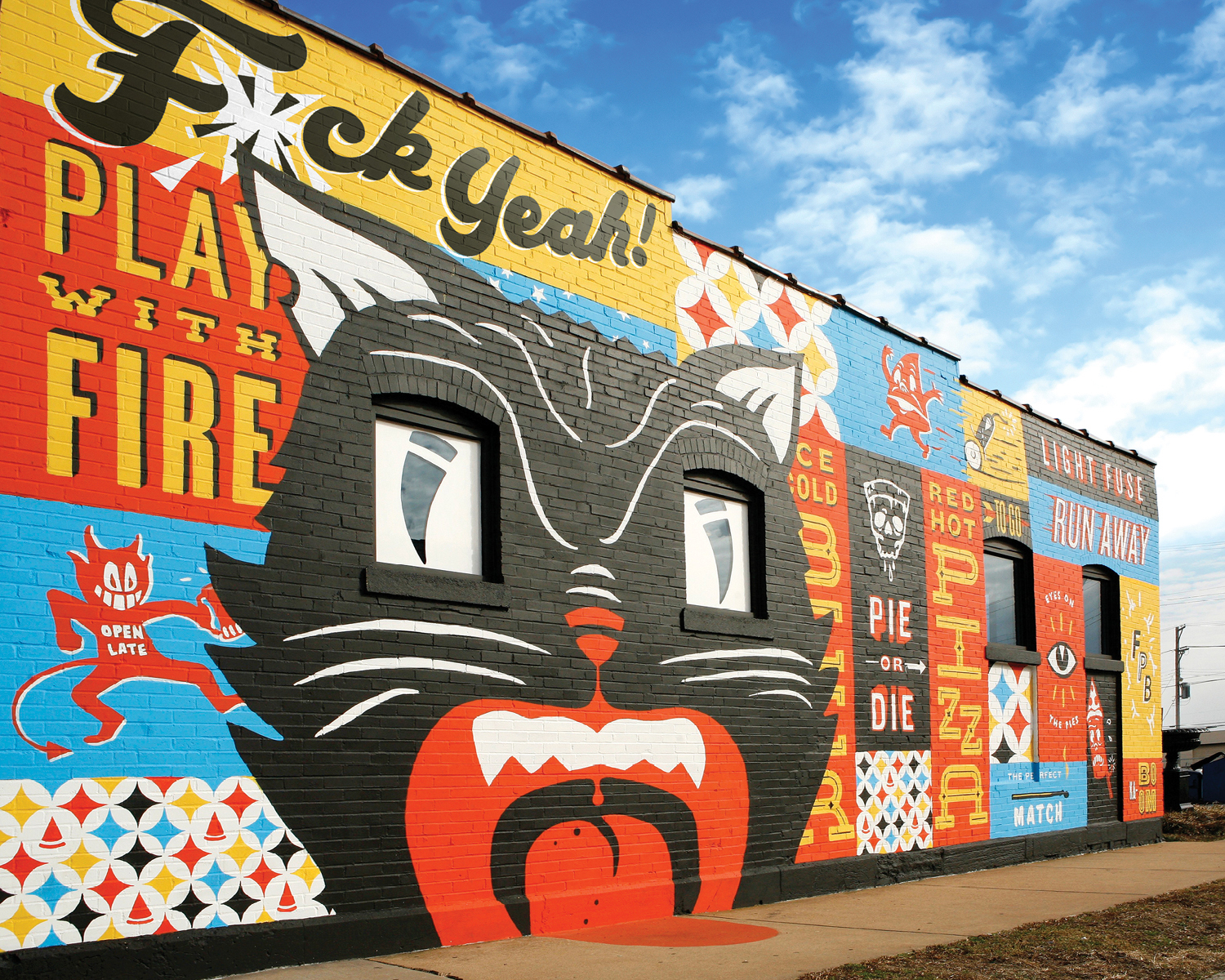 Firecracker Mural