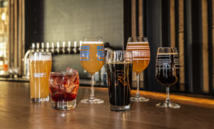 Selection of Glassware for Rockwell Beer Co.