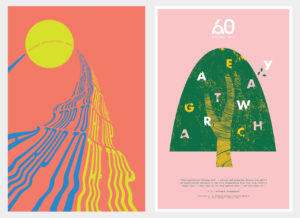 Type Hike Posters by Team TOKY