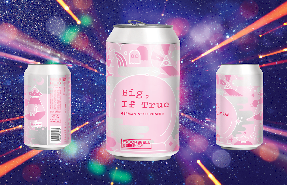 Shot of Big, If True Beer Can