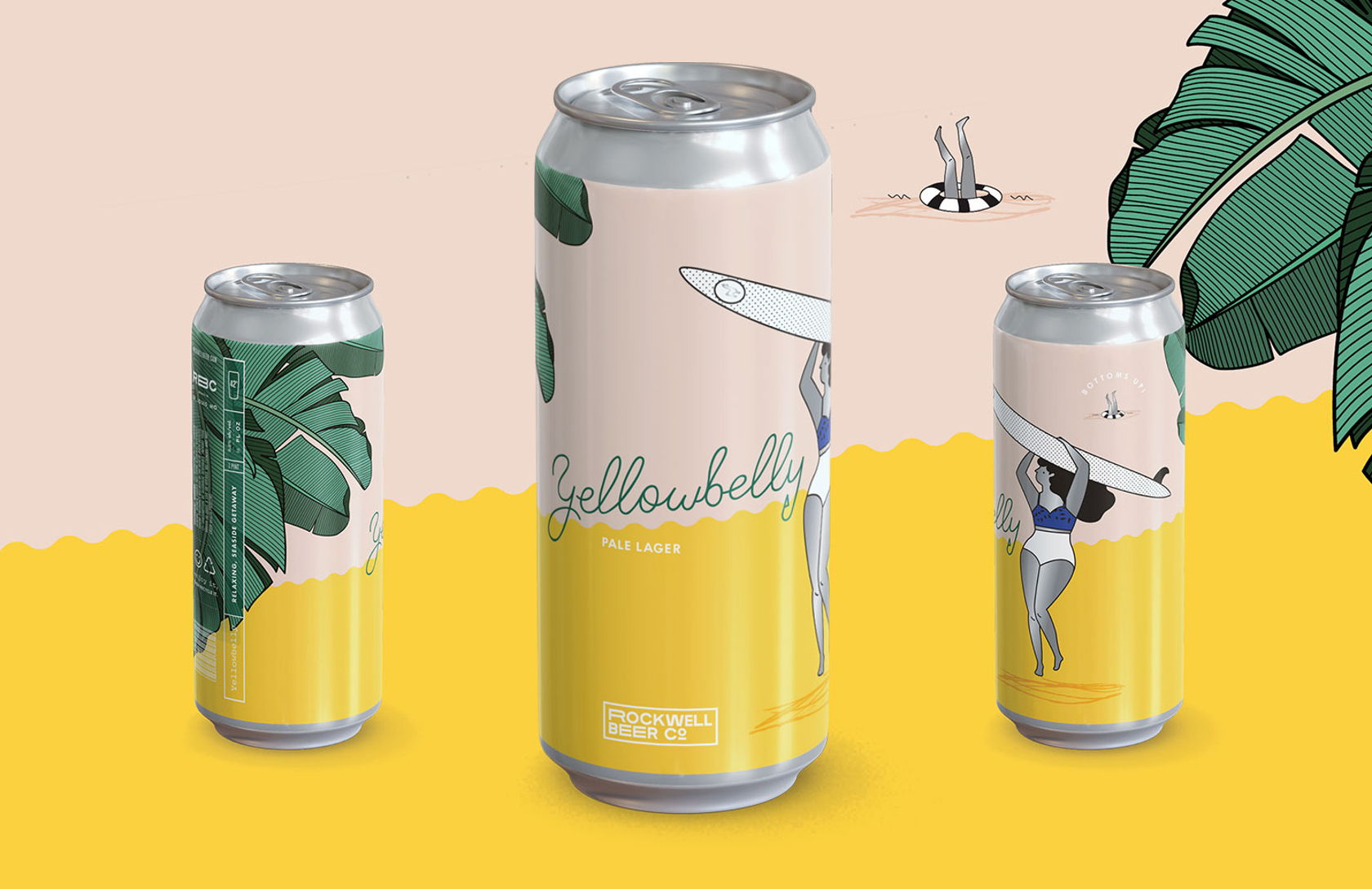Rockwell Beer Co. Yellowbelly Cans