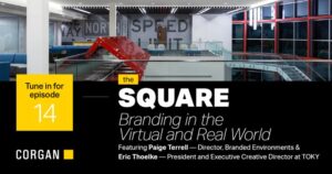 Screenshot of Corgan's The Square Episode Cover