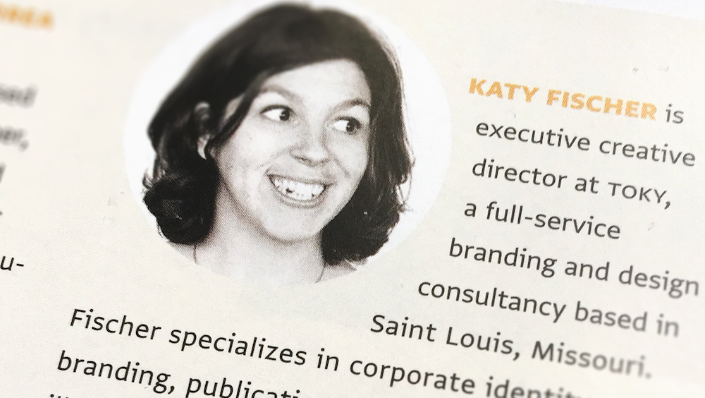 Katy Fischer bio in CA Typography 11